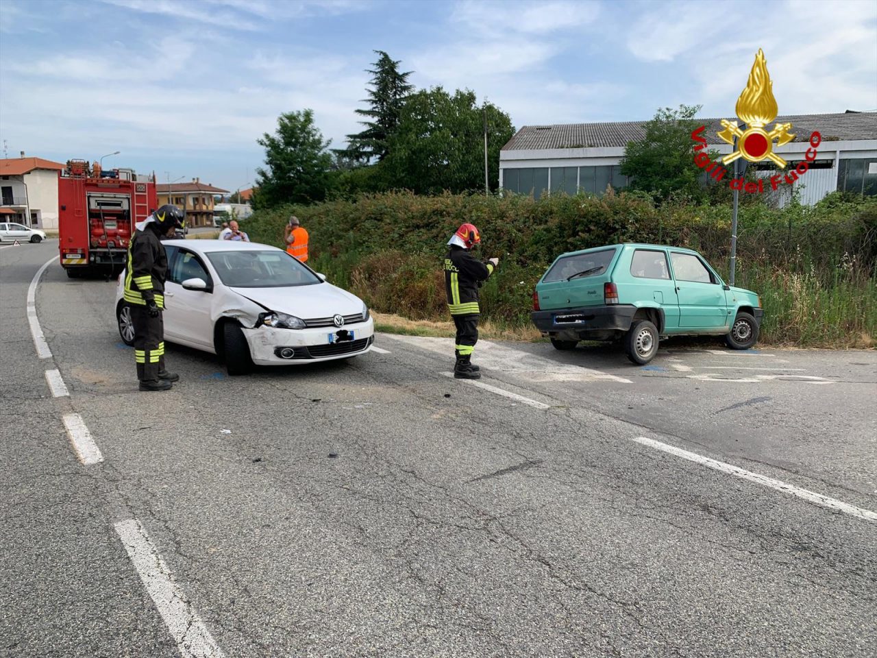 Giovane ferita in un incidente stradale