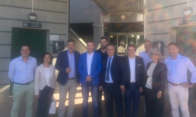 Asl Vercelli: prima visita di Luigi Icardi