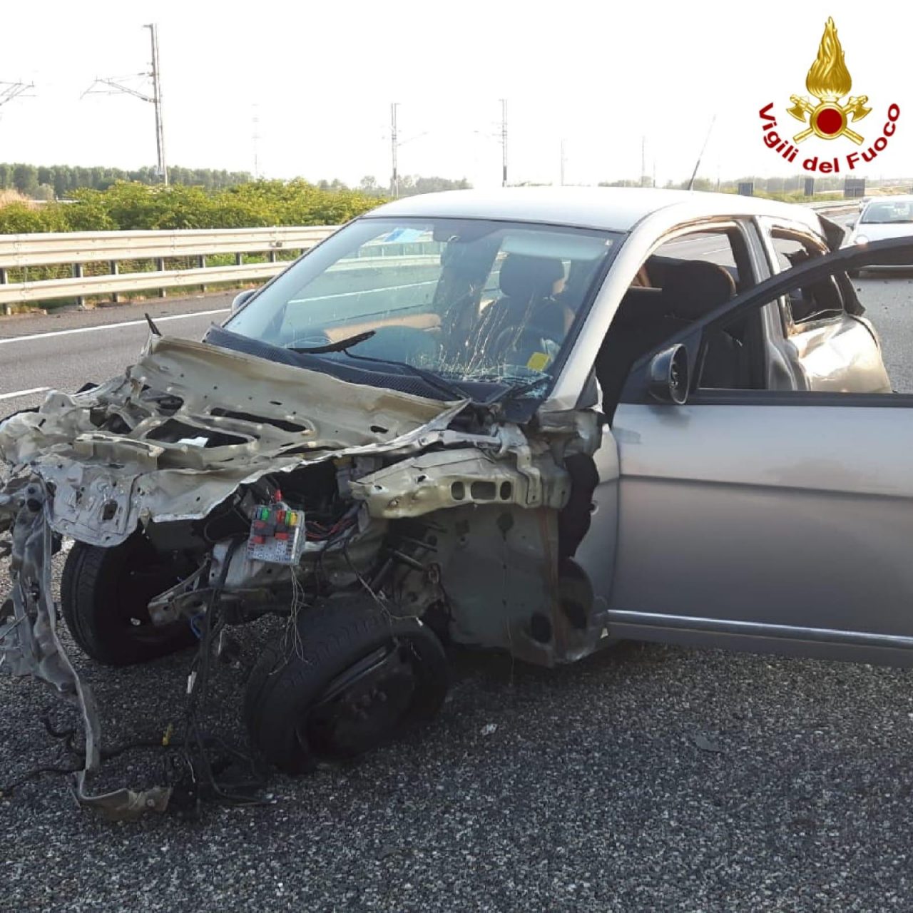 Mega incidente in autostrada: otto vetture coinvolte