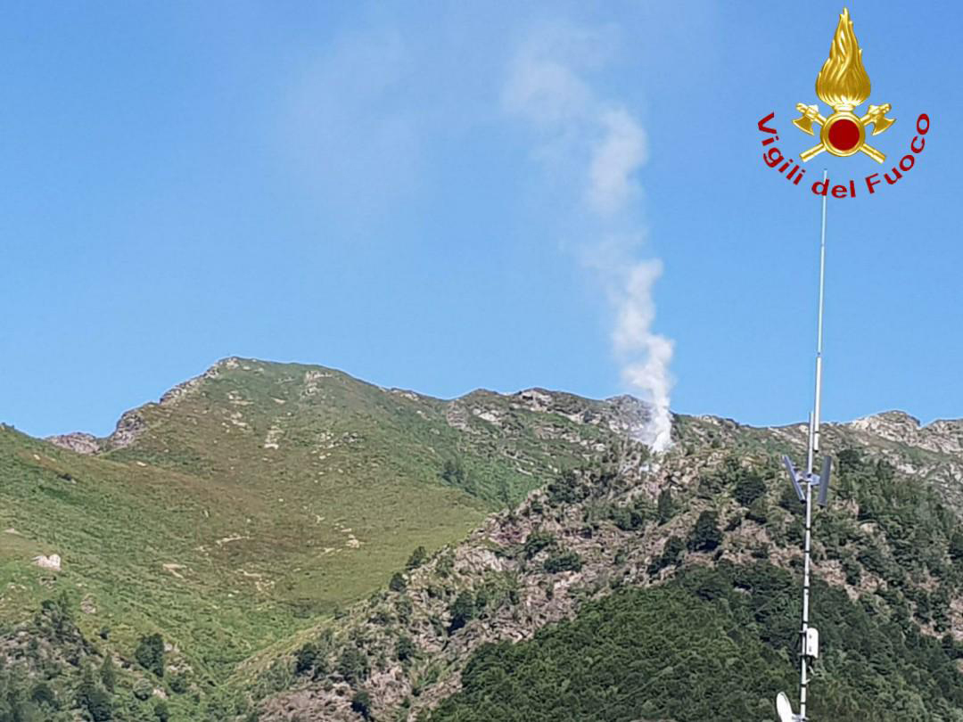 Incendio a Fobello nelle prime ore del mattino
