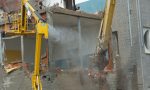 Demolizione Liceo Scientifico Vercelli: i muri si sgretolano