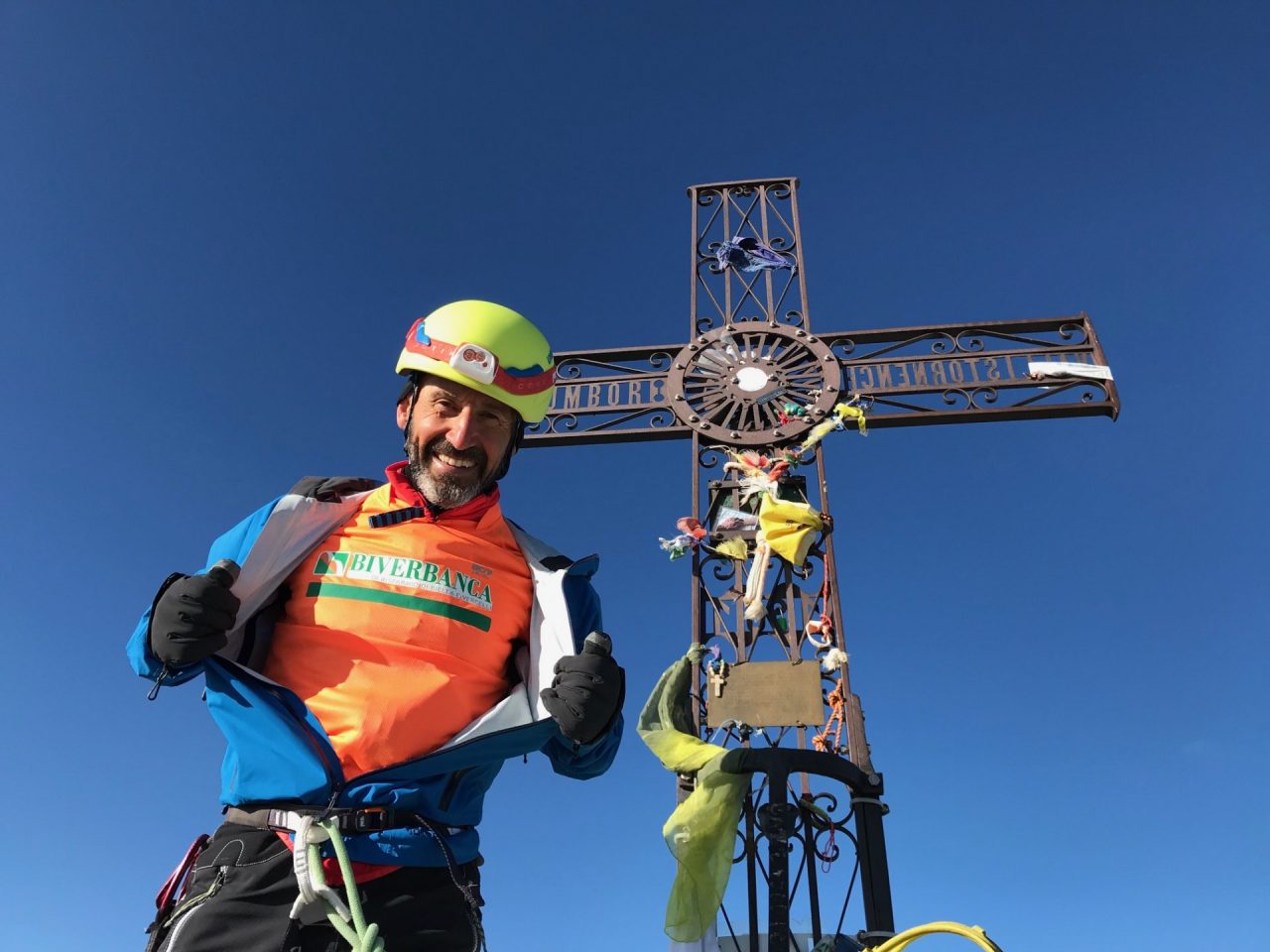 Il direttore alpinista porta Biver Banca sul Cervino