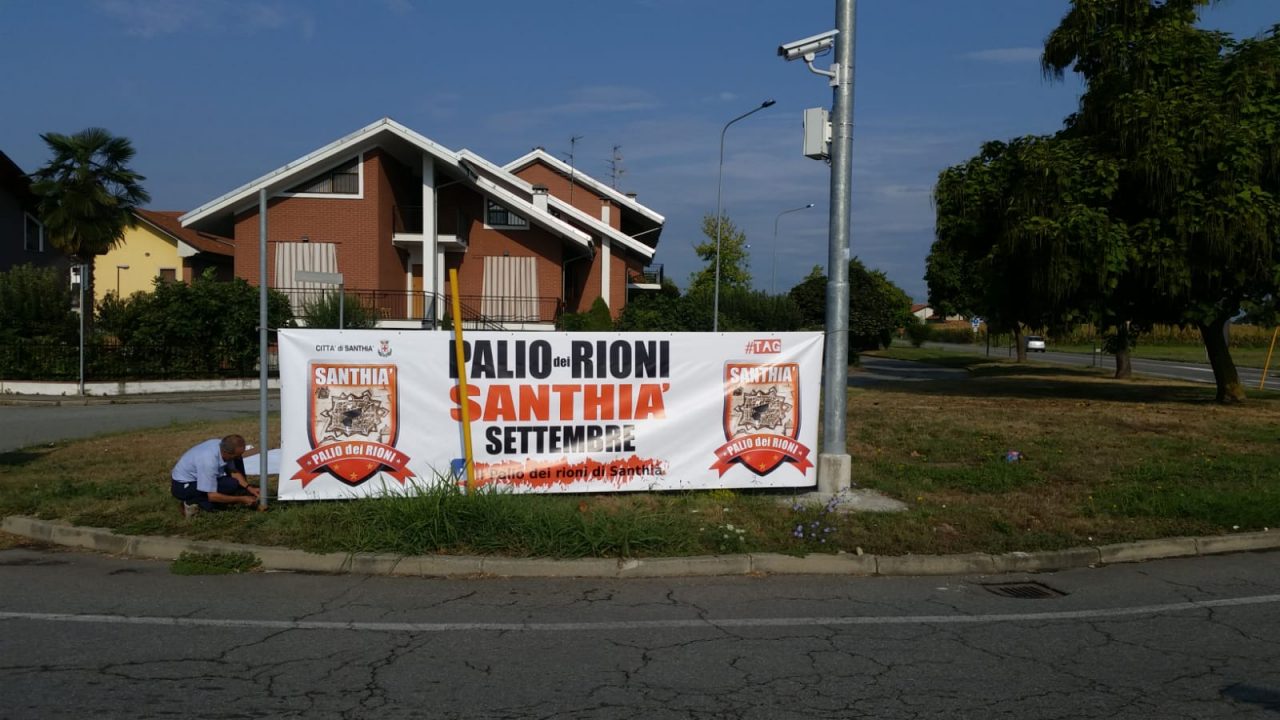 Santhià si prepara al “Palio dei Rioni”
