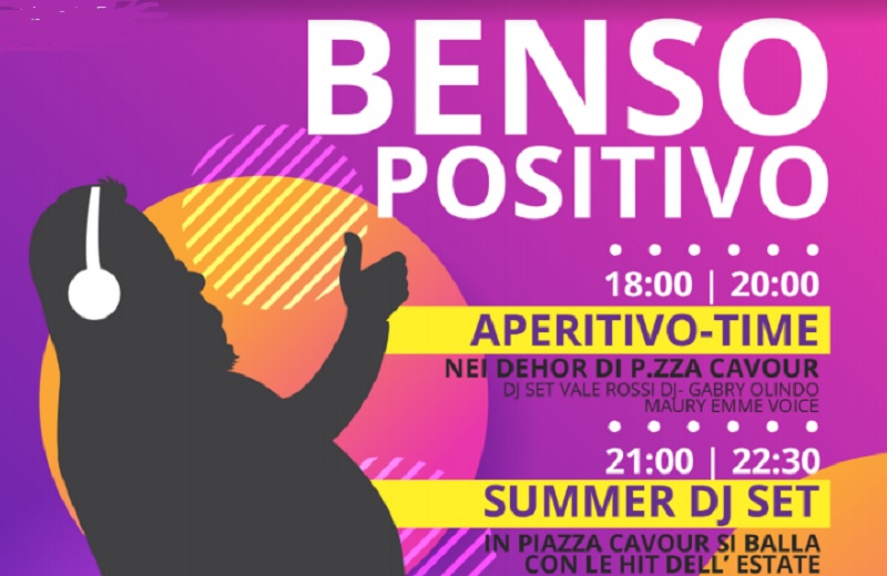 Benso positivo: discoteca in piazza Cavour