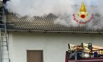 Incendio camino domato dai Vigili del Fuoco