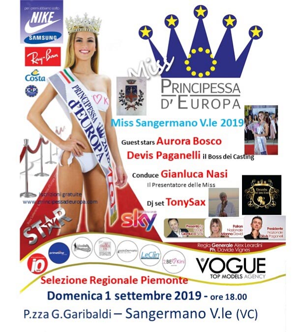 Ritorna Miss San Germano, edizione 2019