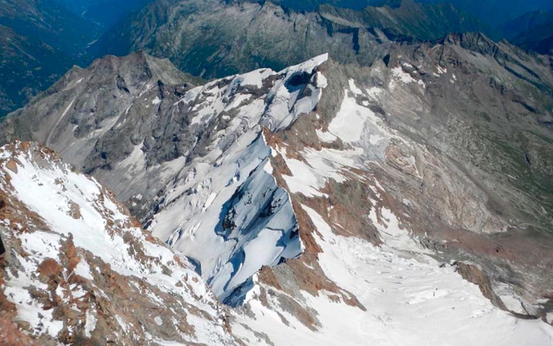 Muore alpinista sopra Alagna