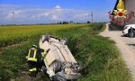 Scontro a Sali: coinvolta un'auto delle Poste