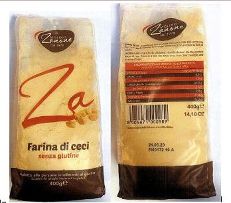 Farina di ceci ritirata dal commercio dal Ministero della Salute