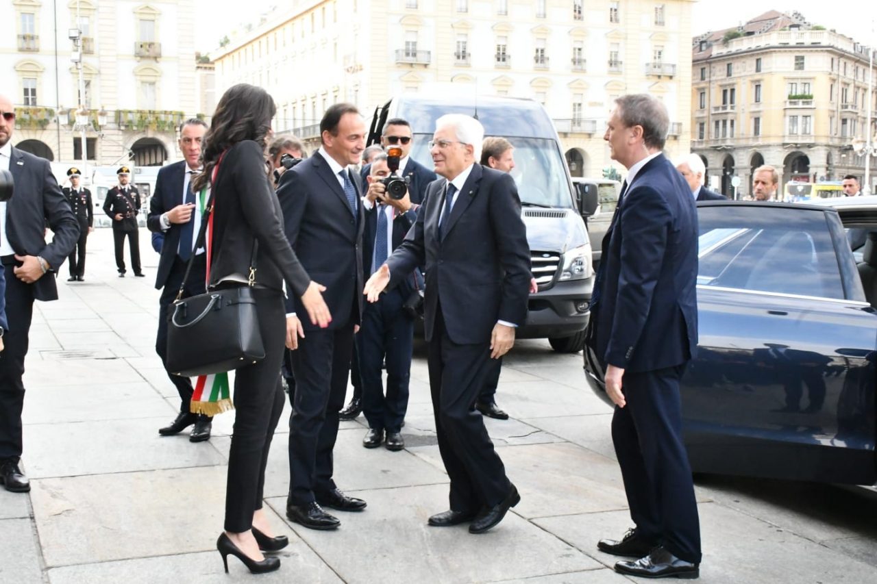 Il Presidente della Repubblica Sergio Mattarella a Torino FOTO E DISCORSO