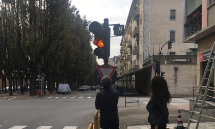 Conto alla rovescia sui semafori in viale Rimembranza e corso Salamano