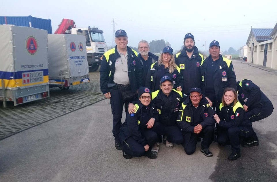 Volontari Pat nell’alessandrino: partiti in dieci per i soccorsi