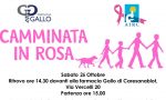 AIRC: camminata in rosa sabato 26 ottobre