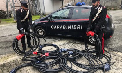 Furto di rame: preso con le mani nel sacco dai carabinieri