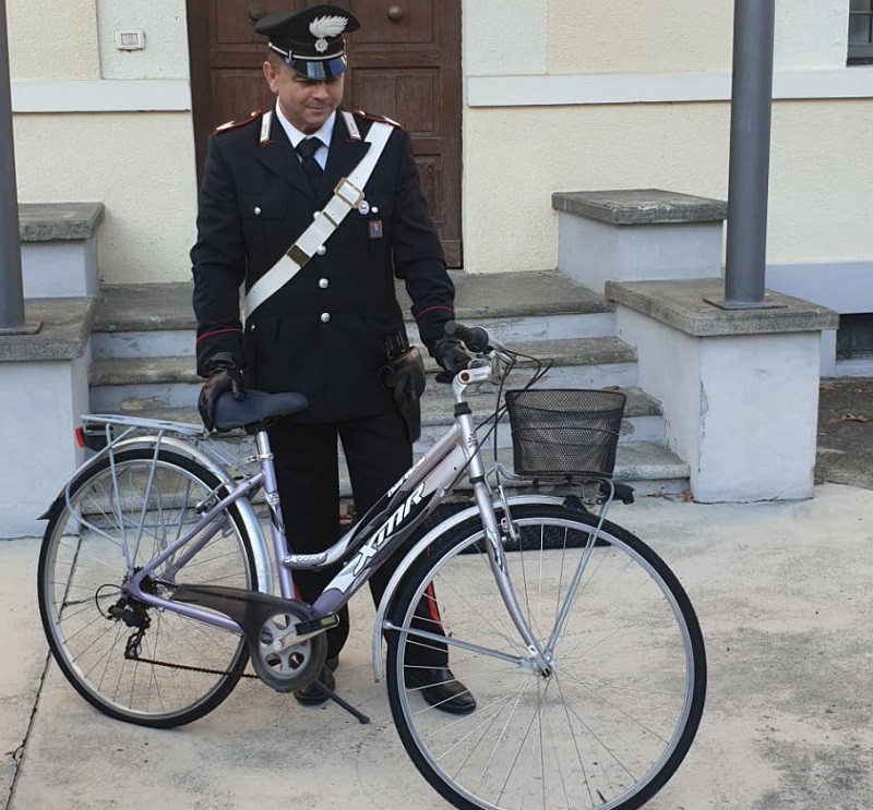 Furto bicicletta: due denunciati a Trino