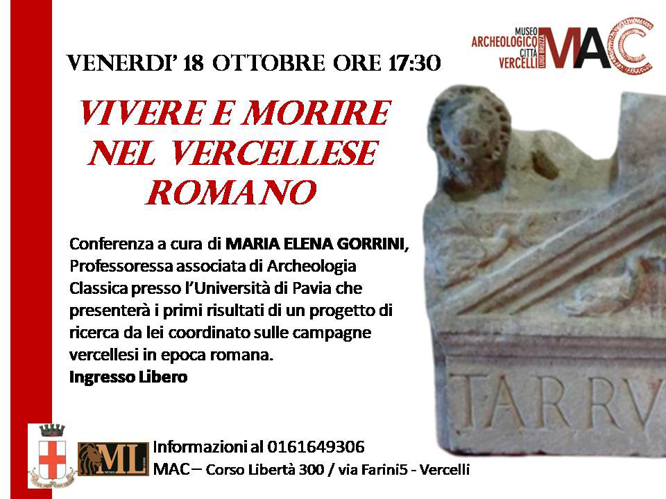 MAC: venerdì 18 incontro con Maria Elena Gorrini