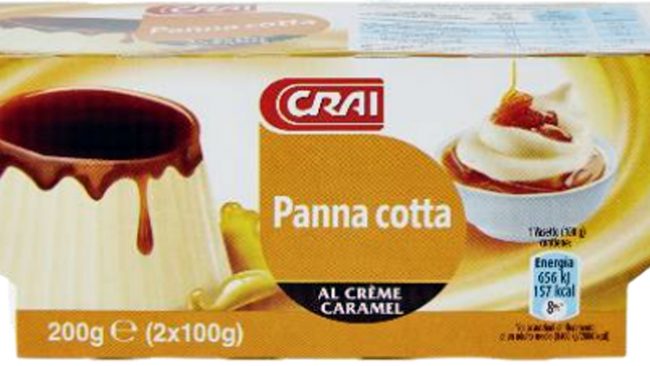 Panna cotta ai microbi: ritirati lotti dal Ministero Salute