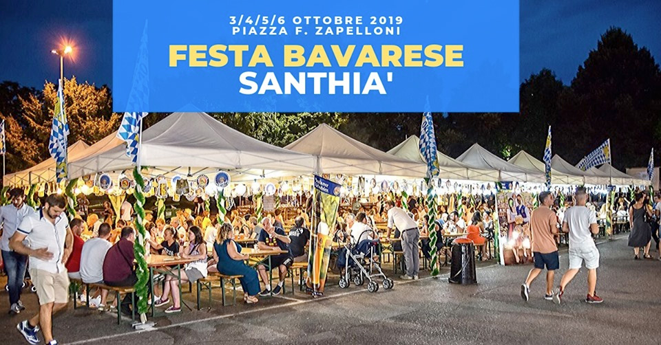 Festa Bavarese a Santhià dal 3 al 6 ottobre