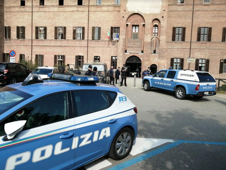 Allarme bomba Tribunale: emergenza cessata