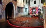 Ghemme, tetto in fiamme