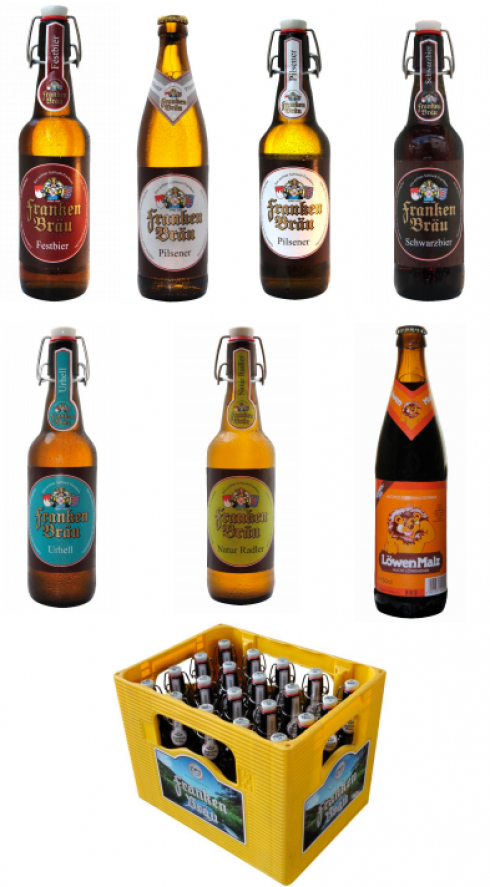 Ritirate in Italia 17 birre Franken Bräu