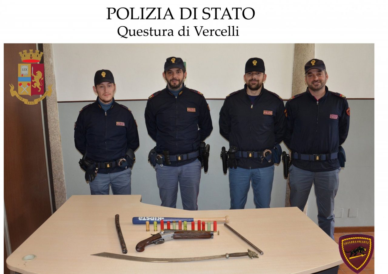 La Polizia di Stato arresta presunto stalker e sequestra fucile a canne mozze