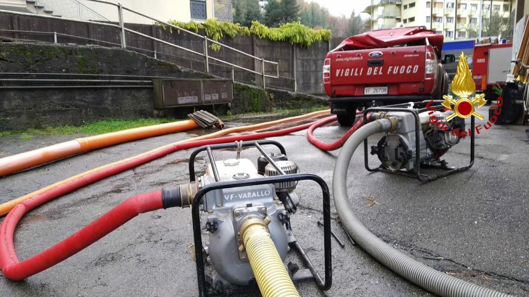 Danni per acqua: diversi interventi dei Vigili del Fuoco