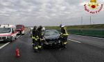 Schianto in autostrada: un ferito in ospedale