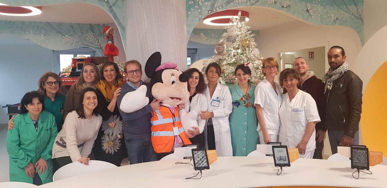 Amazon Vercelli campione di solidarietà: 45.000 euro al Regina Margherita