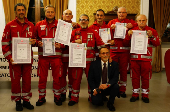 CRI Vercelli: conferite Croci di Anzianità