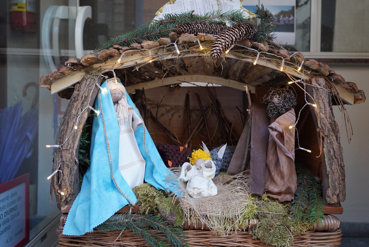 Santhià: un presepe per l’Ostello della via Francigena