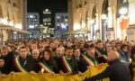 Milano sindaci in piazza per Liliana Segre: Corsaro presente