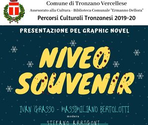 Tronzano: Ivan Grasso presenta "Niveo Souvenir"