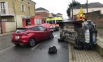 Trino: incidente in via Monte Grappa