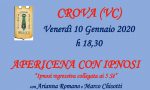 Crova: apericena con ipnosi