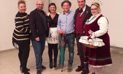 San Germano: Cristina e Rudy le maschere del Carnevale 2020