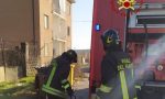 Fiamme nello scantinato: paura in un palazzo di Santhià