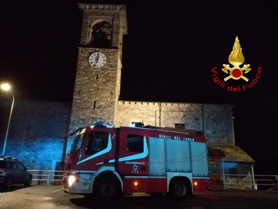 Varallo: incendio canna fumaria, evitato il peggio