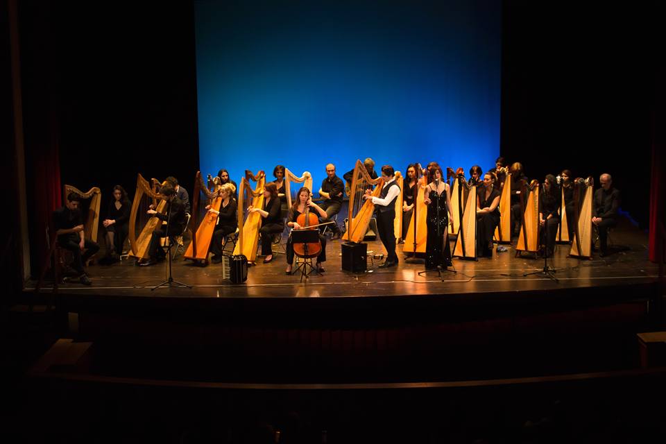 Celtic Harp Orchestra in concerto per celebrare la basilica