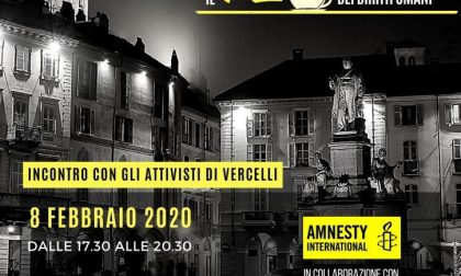 AmnesTEA: in piazza Cavour per i diritti umani