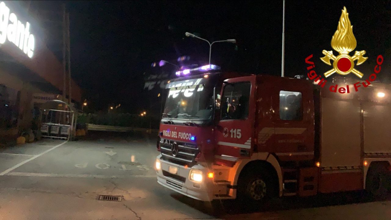 Fuga di gas a “Il Gigante” di Moncrivello