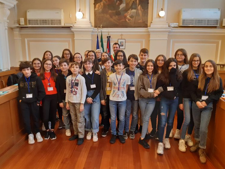 Insediamento Consiglio Comunale dei Ragazzi di Vercelli 2019-2020
