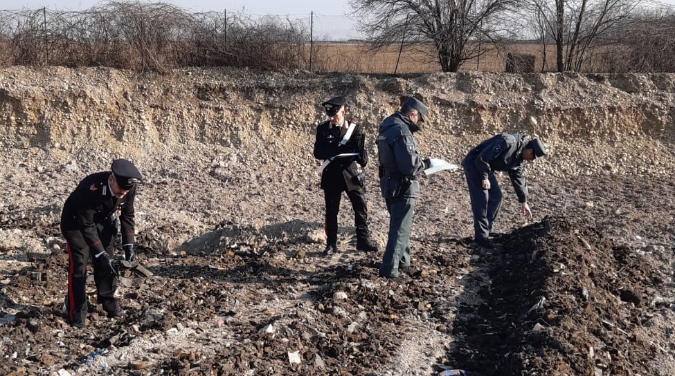 Discarica abusiva: scoperta area da quasi 30mila metri quadrati