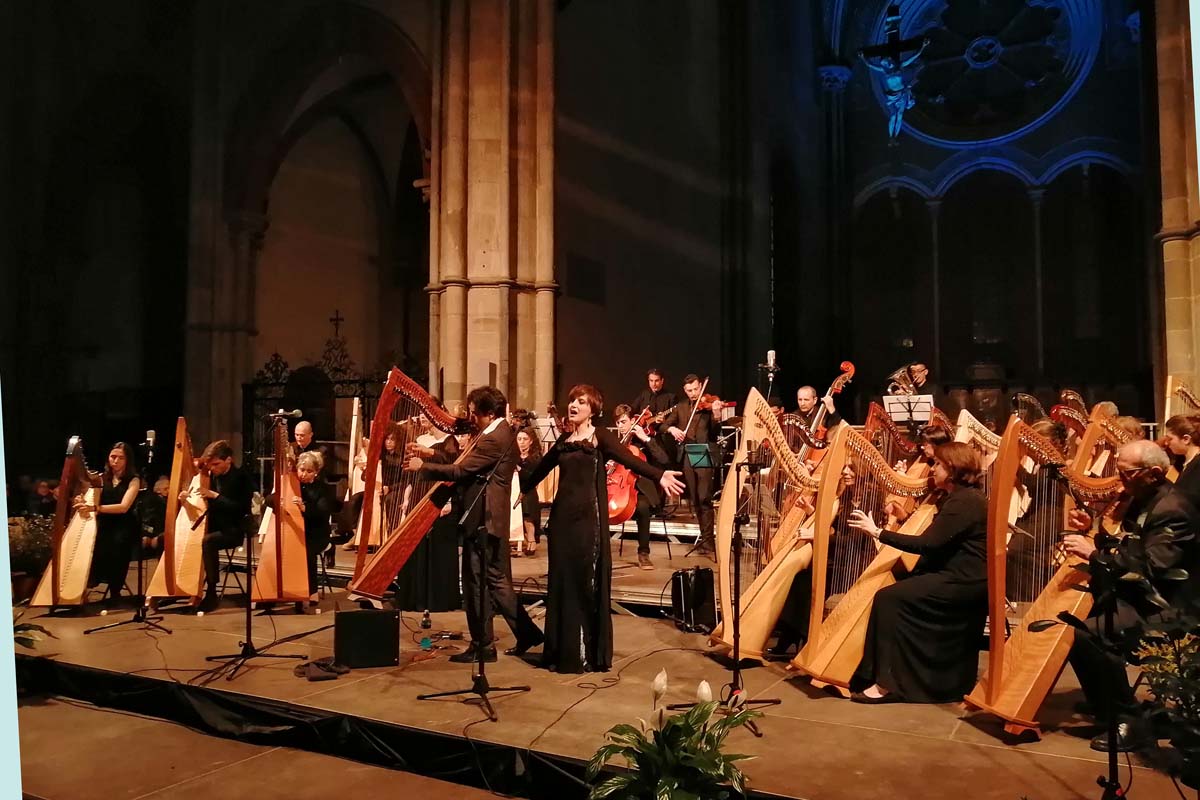 Celtic Harp Orchestra: magie sonore per Sant’Andrea