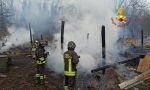 Gattinara: capannoni in fiamme in via Claudio