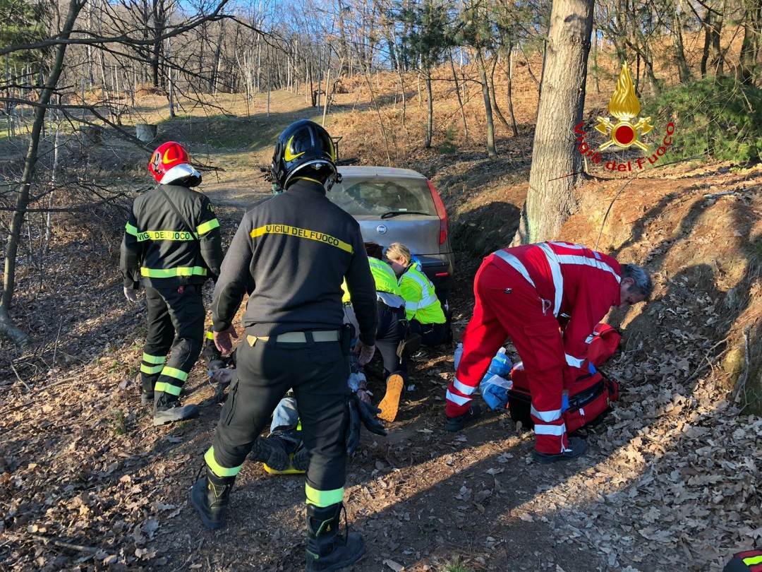 Schiacciato dall’albero: in codice rosso