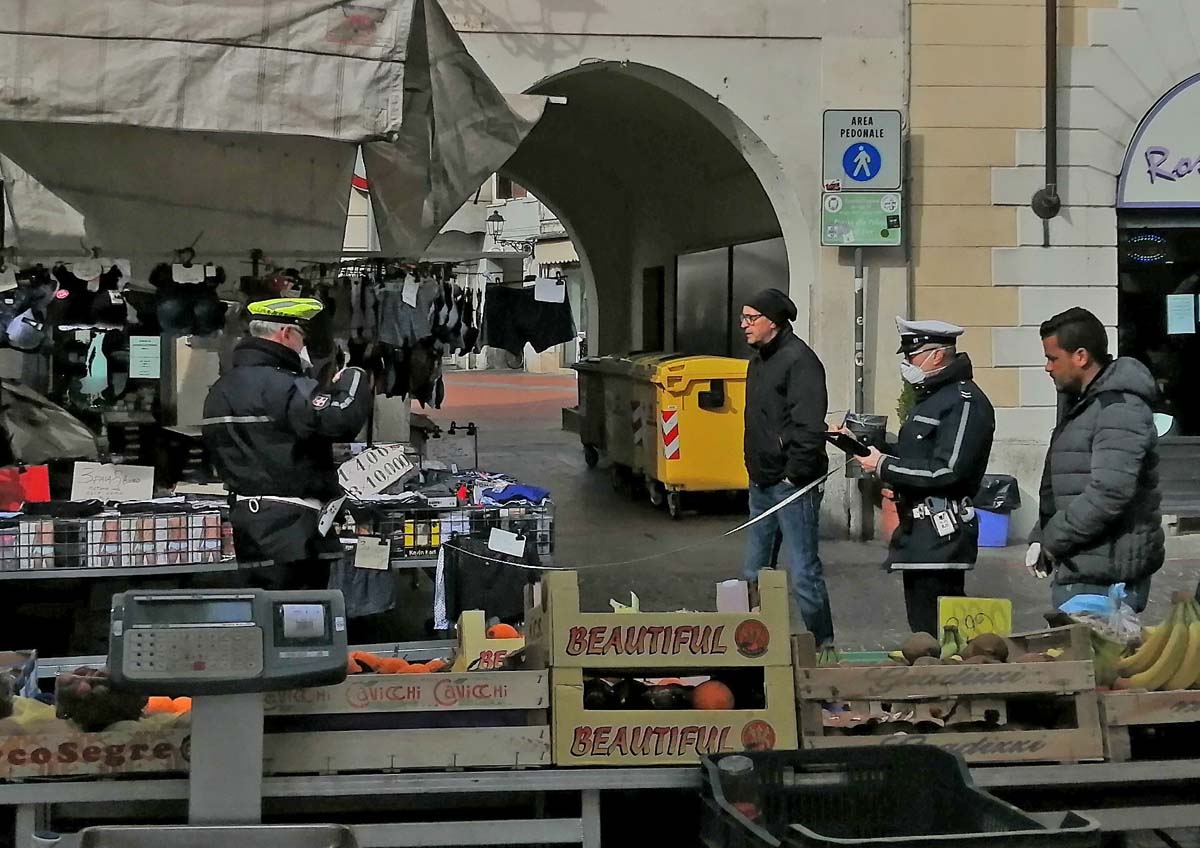 Il Mercato di Vercelli al tempo del Coronavirus
