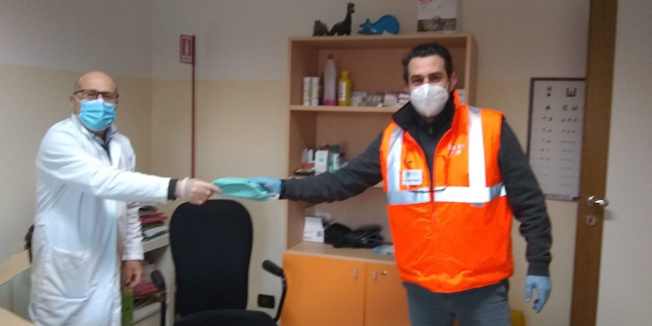 Trino: nuove forniture di mascherine