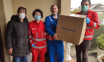 Coronavirus: nuova donazione di Olmo alla Cri di Vercelli