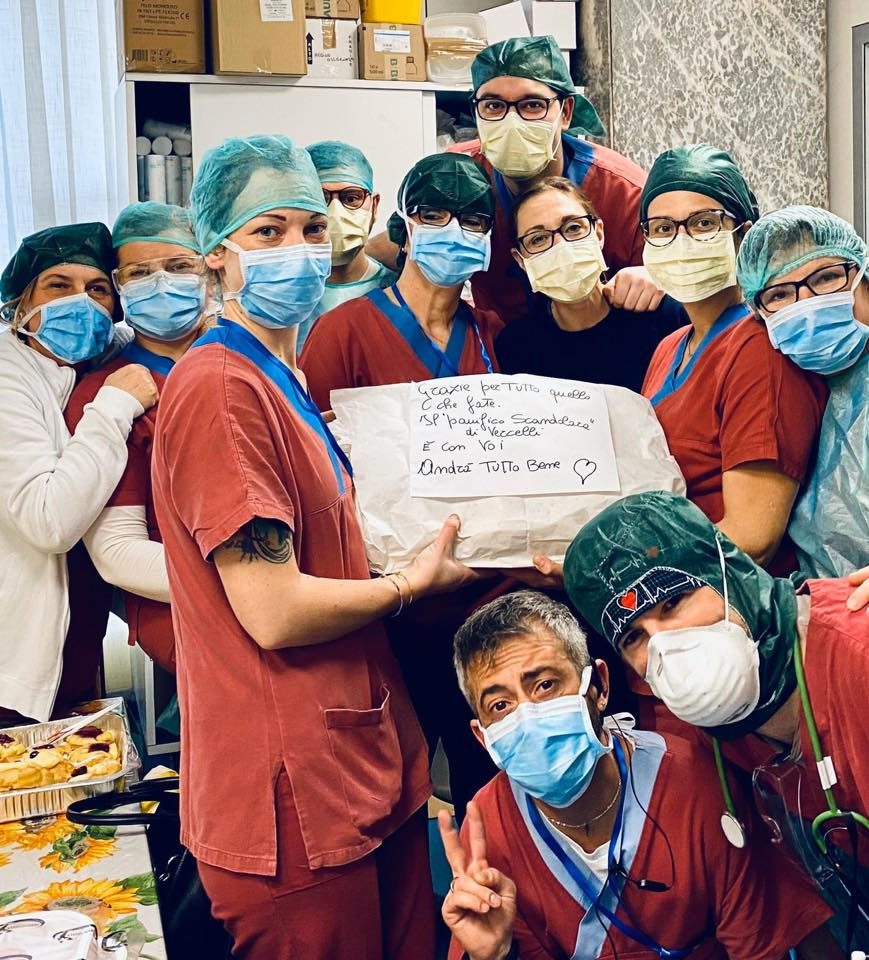 Medici e infermieri, eroi veri! – I grazie della prima linea